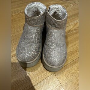 Sequin booties
